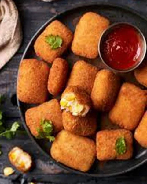 Cheese Corn Nuggets (6 Pcs)