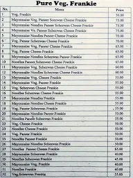 Gupta Bhelpuri Centre menu 2