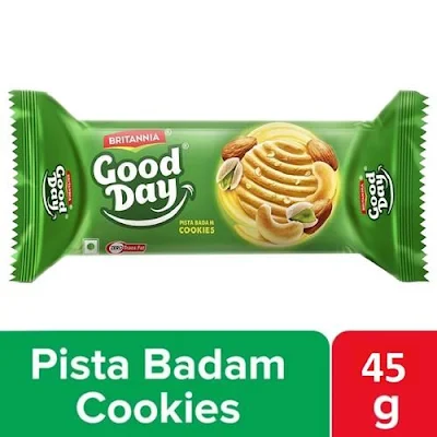 Britannia Good Day Pista Badam Cookies - 45 gm