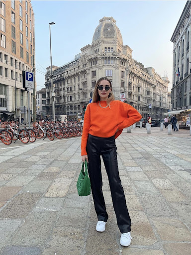Title 2, Knit Sweater Sweater Bottoming Shirt Women