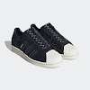 neighborhood x adidas superstar 80s core black/core black/off white