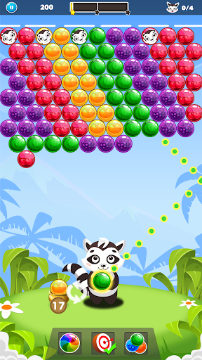 Raccoon Rescue Best Bubble Shooter. New Free 2018