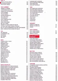 Hyderabad Cuisine Multicuisine Restaurant menu 2