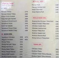 Sadda Punjab menu 2