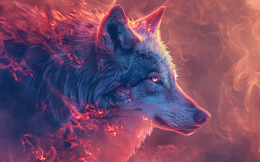 Night Wolf Dark Mode screenshot 1