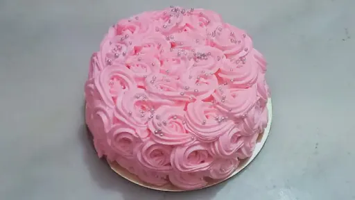 Strawberry Rose Cake