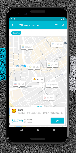 Screenshot Drivvo - car management