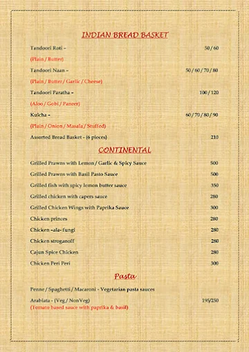 Shaken & Stirred menu 