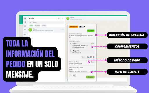 WIM WhatsApp orders screenshot 2