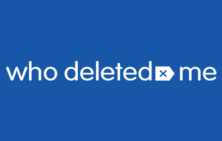 Who Deleted Me - See Who Unfriends You chrome extension