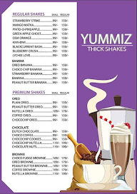 Yummiz Thick Shakes & More menu 1