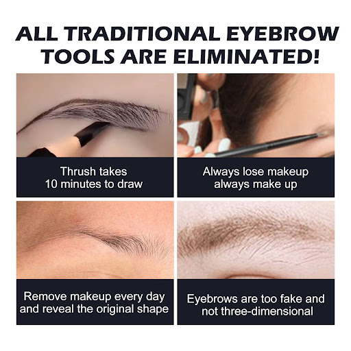 Title 10, Natural Eyebrow Suit Makeup Long Lasting Waterp...