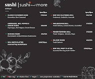 Sushi And More menu 2