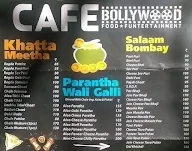 Cafe Bollywood menu 2