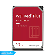 Ổ cứng gắn trong/ HDD WD NAS Red plus 10TB Sata 3 3.5" 7200RPM (WD101EFBX)