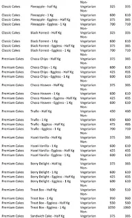 Chocolate Square menu 3