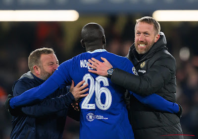 Graham Potter pousse un grand ouf de soulagement après la qualification de Chelsea 