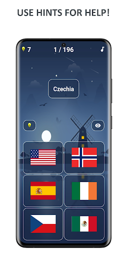 Screenshot Flags of World Countries Quiz