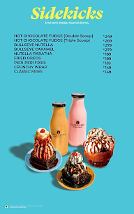 Keventers - Milkshakes & Desserts menu 1