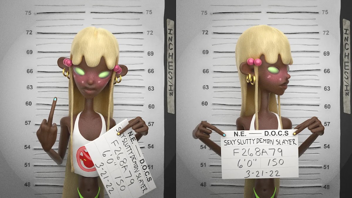121b - Tyler Givens - "[(SSD)S]: MUGSHOT #F268A79" - Edition of 30