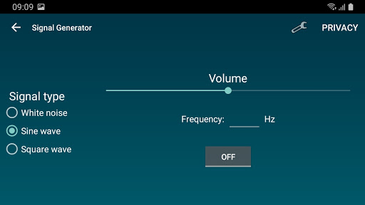 Screenshot Sound Spectrum Analyzer