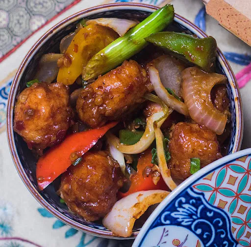 Chilli Chicken Hakka Dry