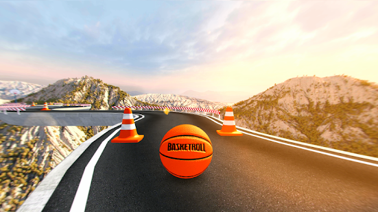 BasketRoll 3D: Rolling Ball (Mod Money)