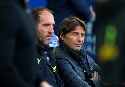 📷  Antonio Conte en larmes avant Brighton - Tottenham