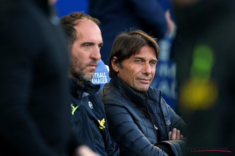 📷  Antonio Conte en larmes avant Brighton - Tottenham