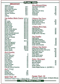 Greenish Veg Restaurants menu 2