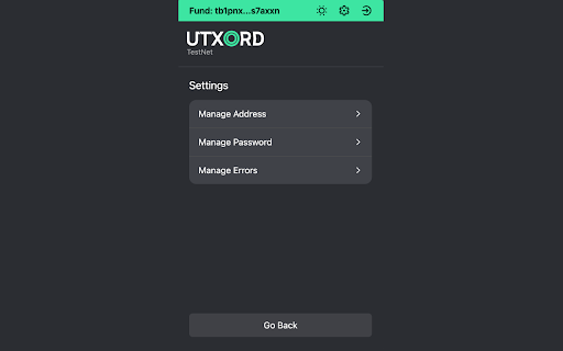 UTXORD Wallet