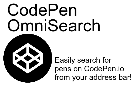 CodePen OmniSearch small promo image