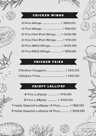 Frizzles Kitchen menu 1