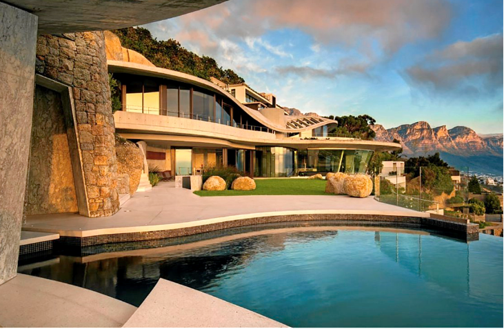 Pengilly House in Clifton, which is considered one of the most exclusive rentals in SA.