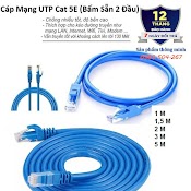 Dây Mạng Utp Cat5 Hx - Bấm Sẵn 2 Đầu - Siêu Rẻ