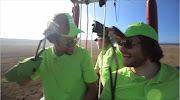 Kulula's braai masters in action.