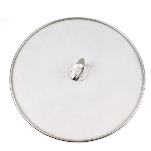 Title 5, Stainless Steel Baffle Oil Proof Pot Cover Keep...