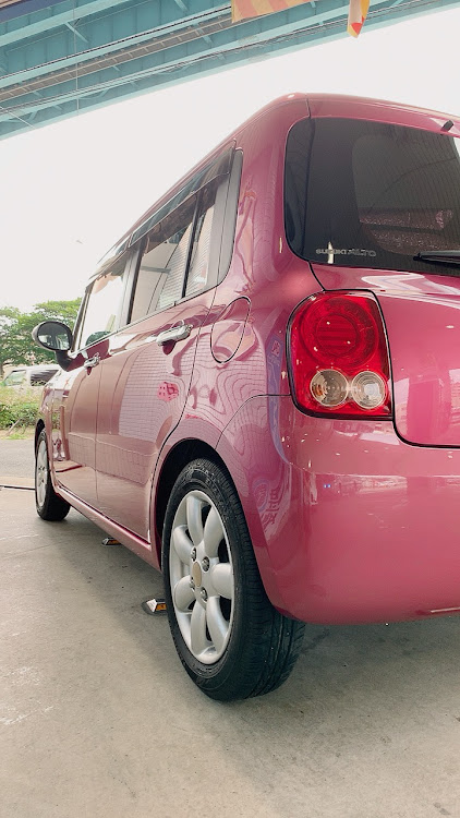 アルトラパンのサンライズ石油💖・ラパ娘をピカピカに💖に関するカスタム事例の投稿画像5枚目