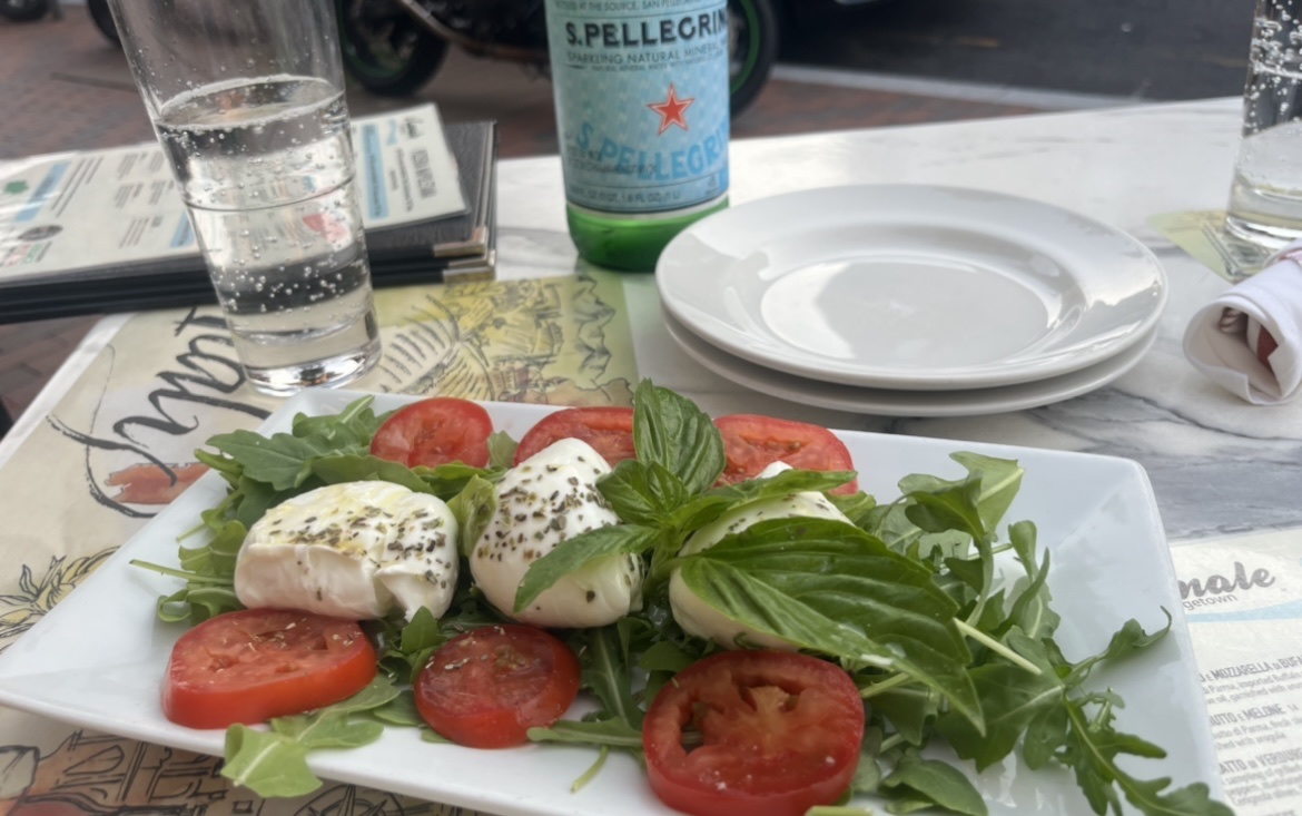 Gf caprese (reeally good cheese)