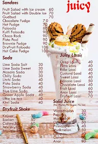 Juicy menu 1