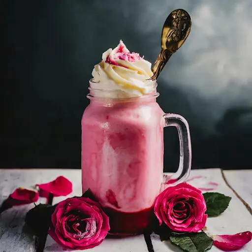 Rose Shake [450 Ml, Mason Jar]