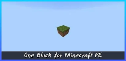 One Block Mod for Minecraft PE for Android - Free App Download