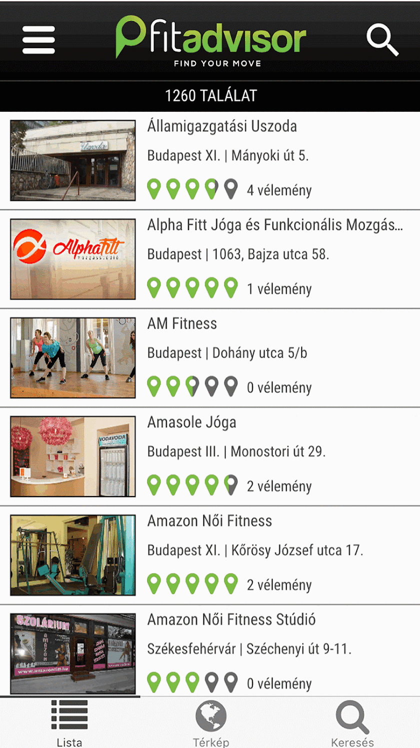 Fit Advisor Screen 3
