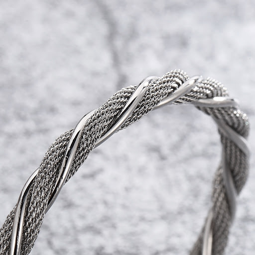 Title 1, Cast Domineering Jewelry Retro Personality Stee...