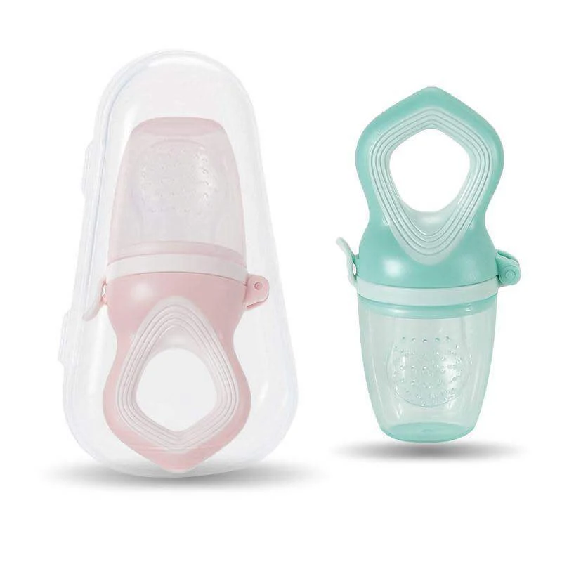 Baby fruit- en groentevoeder Supplement voor pasgeborenen Siliconen bijtstaaf Verse voeder fruit en groenten