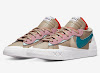 kaws x sacai x nike blazer low reed