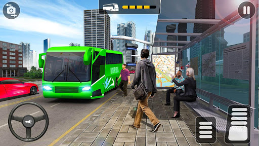 City Coach Bus Simulator 2020 - PvP Free Bus Games APK MOD screenshots 3