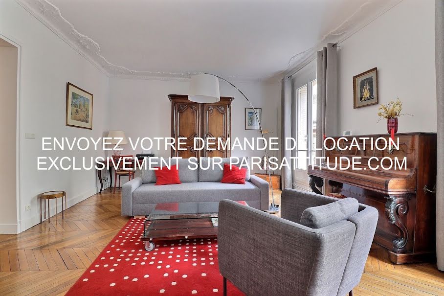 Location meublée appartement 4 pièces 120 m² à Paris 18ème (75018), 3 300 €
