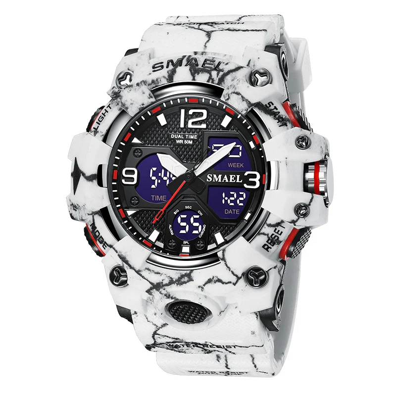 Montre homme tendance multifonction étanche. Le compagnon idéal pour l'homme moderne, alliant style et fonctionnalité, résistante à l'eau.