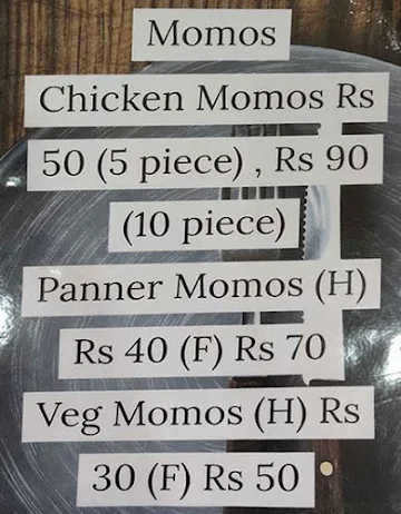 Thakur's Restaurant menu 